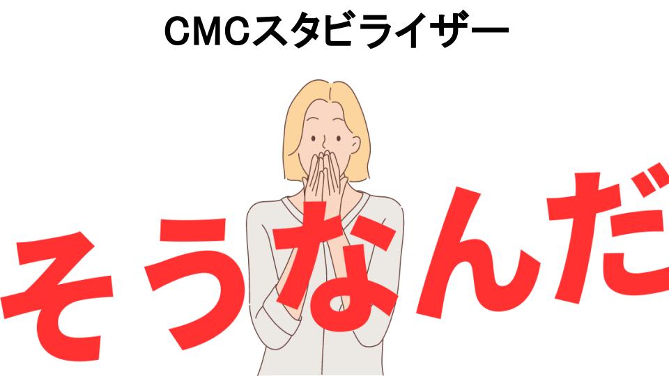 意味ないと思う人におすすめ！CMCスタビライザーの代わり